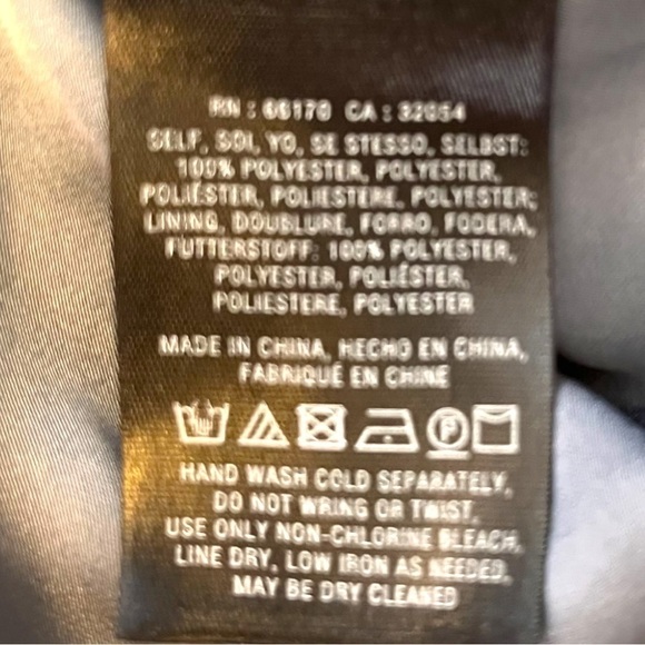 Leifsdottier (Anthropologie) Grey Plisse Skirt with Yoke Drop Waist and Sash - Picture 14 of 14